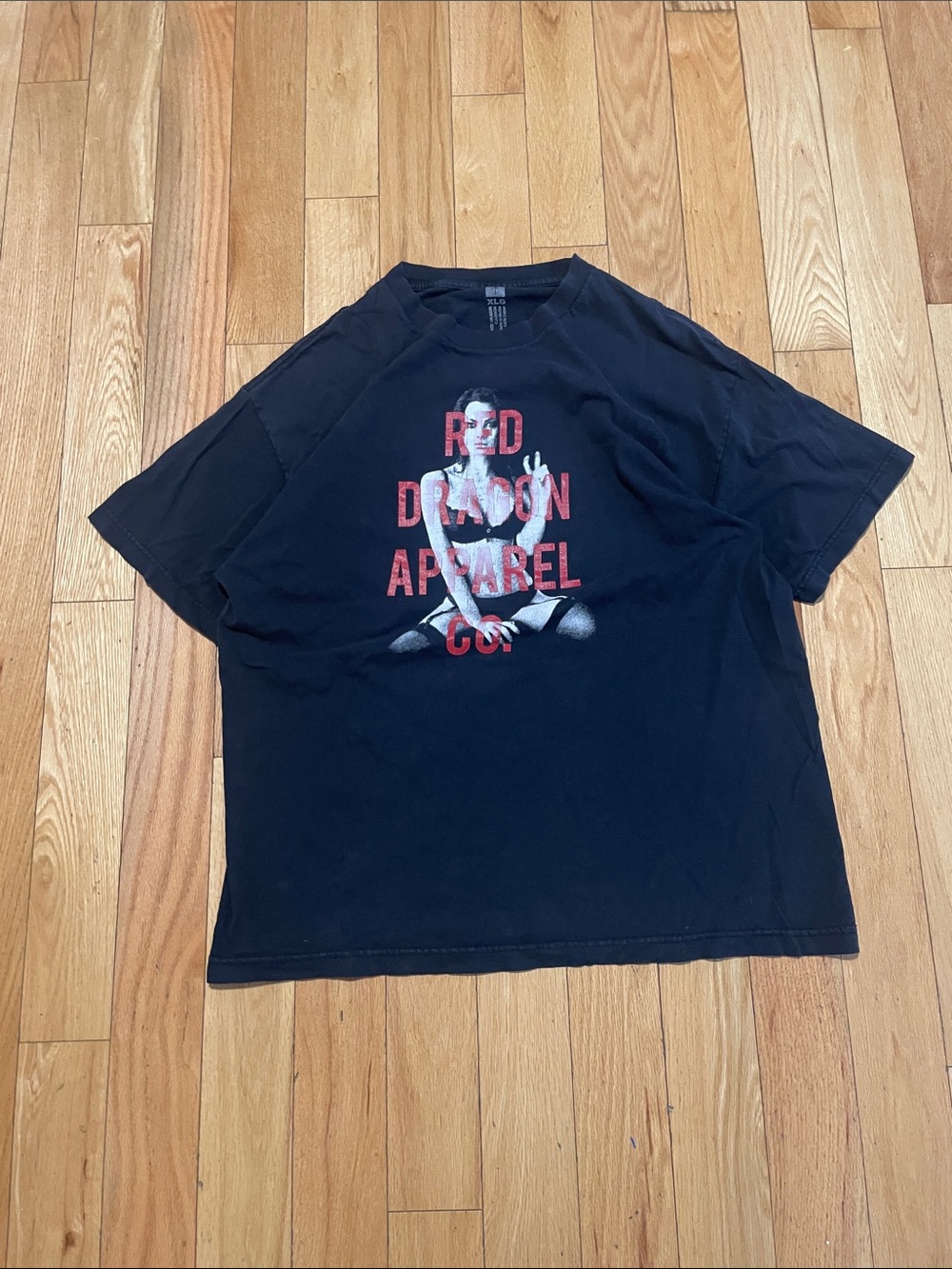 Black Graphic Short Sleeve Tee